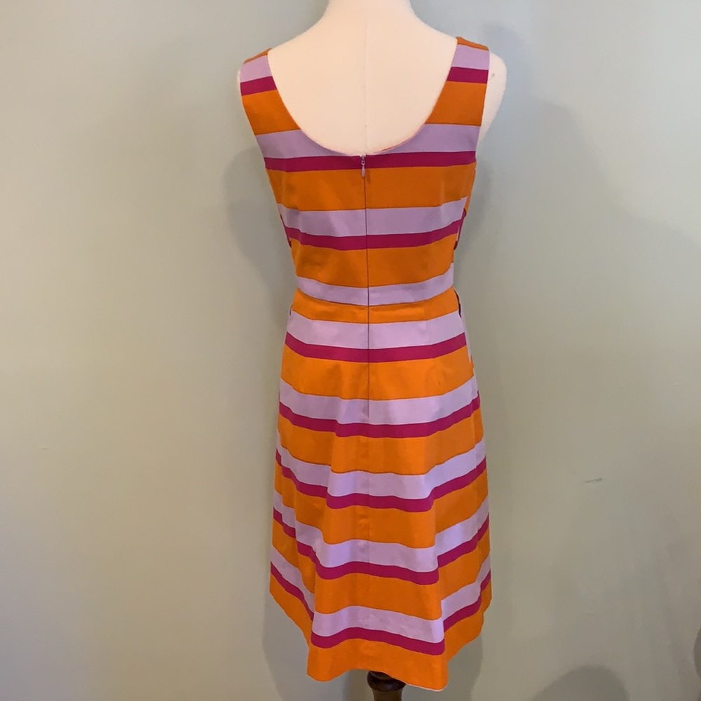 Sara Campbell - Women’s Mini Dres - Stripes Tank Top Preppy colorblock - Picture 4 of 8